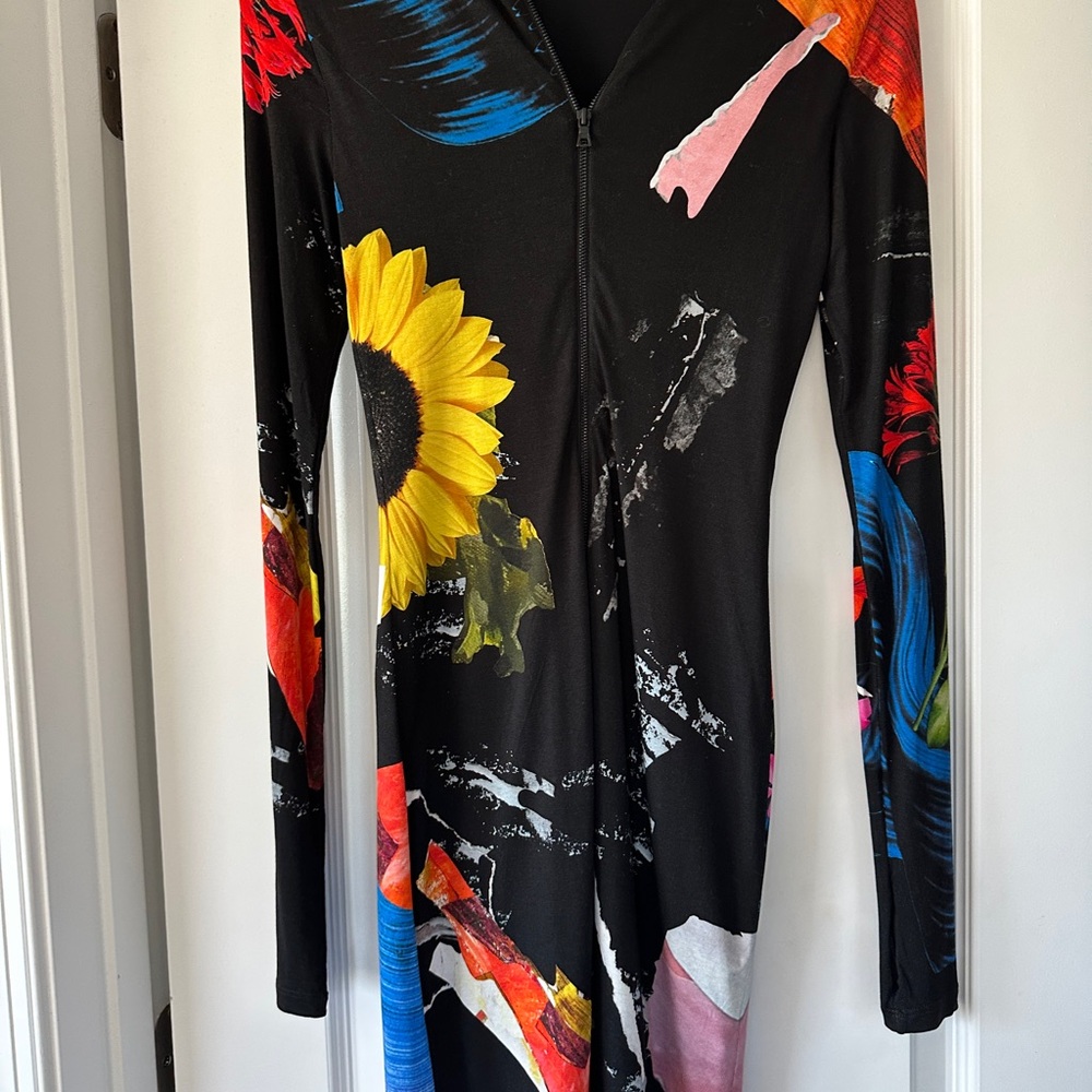 Alice + Olivia Multicolor Floral Dress